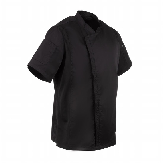 Chef Works Springfield Zipper Herren Kochjacke Schwarz L 2 Chef Works Springfield Zipper Herren Kochjacke Schwarz L