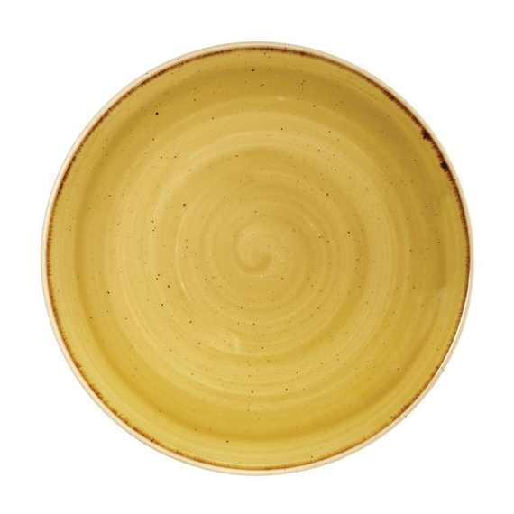 Churchill Stonecast, runder Coupe-Teller, Senfkorngelb, 260 mm, (12 Stück) Churchill Stonecast, runder Coupe-Teller, Senfkorngelb, 260 mm, (12 Stück)