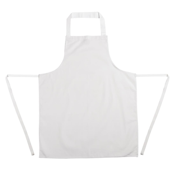 Whites Latzschürze weiß 6 Whites Latzschürze weiß