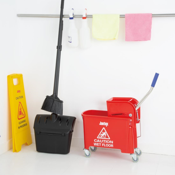 Jantex Moppeimer mit Mopppresse rot 20L 4 Jantex Moppeimer mit Mopppresse rot 20L
