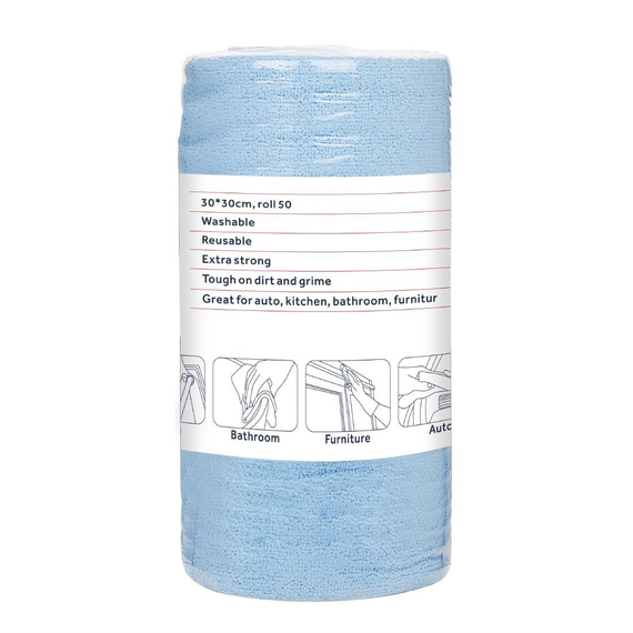Nisbets Essentials Blaues Mikrofasertuch 300x300mm - 50 Stück Nisbets Essentials Blaues Mikrofasertuch 300x300mm - 50 Stück