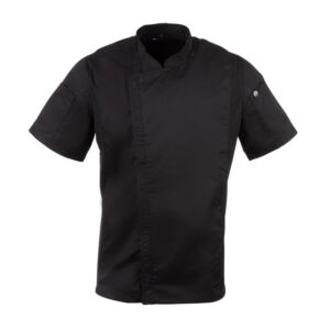 Chef Works Springfield Zipper Mens Chefs Jacket Schwarz M