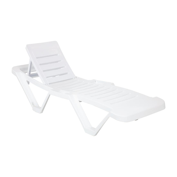 Resol Sonnenliegen weiß (4er Pack) (4 Stück) 5 Resol Sonnenliegen weiß (4er Pack) (4 Stück)