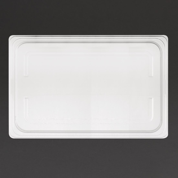 Nisbets Essentials GN 1/1 Polypropylendeckel klar 1 Nisbets Essentials GN 1/1 Polypropylendeckel klar