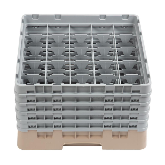 Cambro Gläserspülkorb beige mit 25 Fächern max Glashöhe 25,7cm Cambro Gläserspülkorb beige mit 25 Fächern max Glashöhe 25,7cm