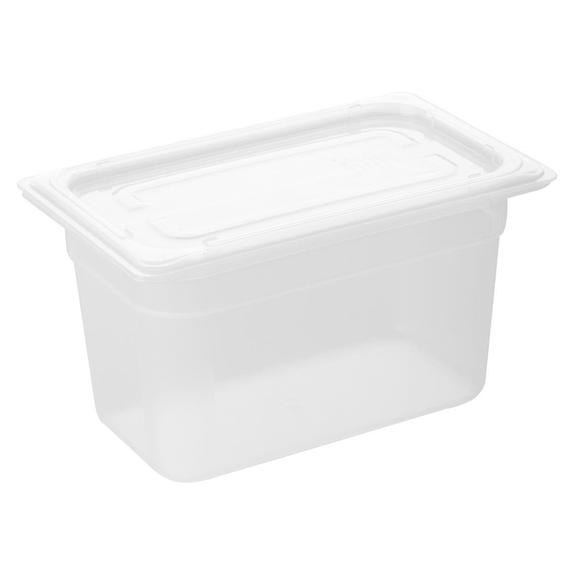 Nisbets Essentials Polypropylen 1/4 Gastronorm Behälter 150mm 2 Nisbets Essentials Polypropylen 1/4 Gastronorm Behälter 150mm