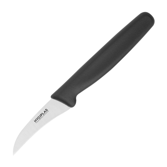 Hygiplas schwarz Tourniermesser 7cm Hygiplas schwarz Tourniermesser 7cm