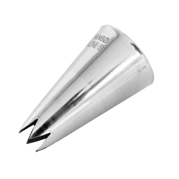 Schneider Spritztülle gezackter Rand 9mm 2 Schneider Spritztülle gezackter Rand 9mm