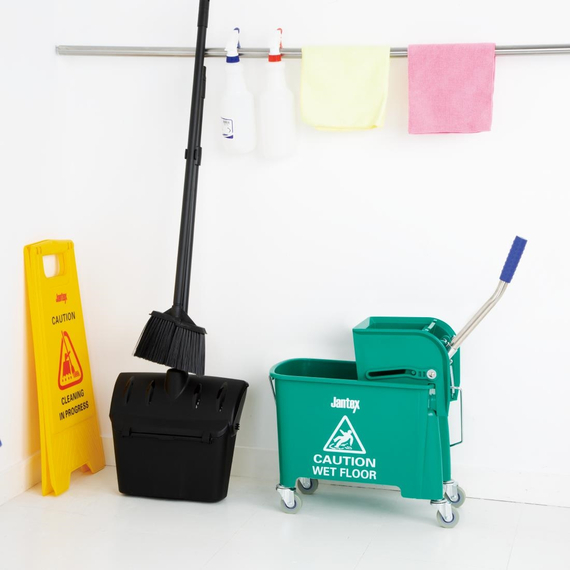 Jantex Moppeimer mit Mopppresse grün 20L 4 Jantex Moppeimer mit Mopppresse grün 20L