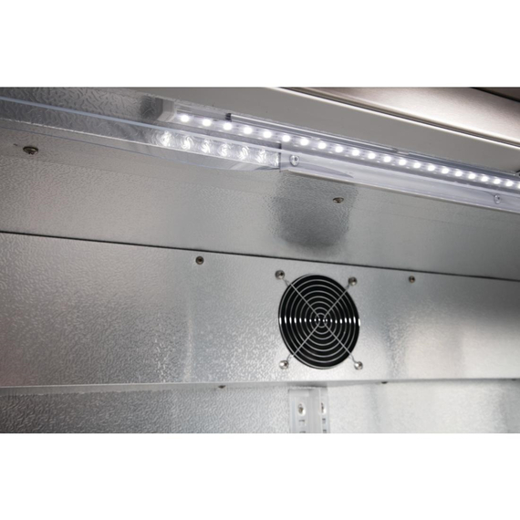 Polar Serie G Edelstahl Barkühlschrank mit 2 Klapptüren 208L 8 Polar Serie G Edelstahl Barkühlschrank mit 2 Klapptüren 208L