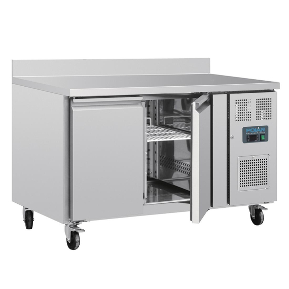 Polar U-Serie Doppel-Tür Thekenkühlschrank mit Aufkantung 282Ltr 7 Polar U-Serie Doppel-Tür Thekenkühlschrank mit Aufkantung 282Ltr