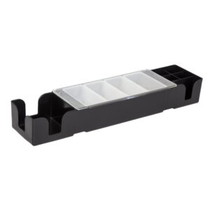 Bar-Organizer mit Beilagenbehälter