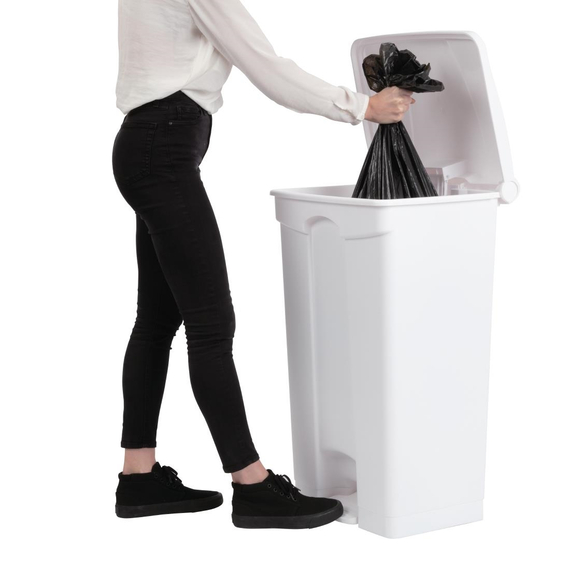 Jantex Küchenpedaleimer weiß 87L 5 Jantex Küchenpedaleimer weiß 87L