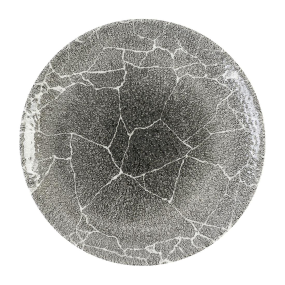 Churchill Studio Prints Kintsugi Quartz Black Coupe-Teller, 288 mm, (12 Stück) Churchill Studio Prints Kintsugi Quartz Black Coupe-Teller, 288 mm, (12 Stück)
