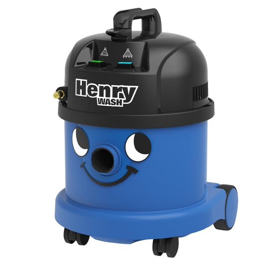 Numatic Sproei-extractiemaschine Staubsauger Henry Wash HVW370 blau mit Kit AS6 4 Numatic Sproei-extractiemaschine Staubsauger Henry Wash HVW370 blau mit Kit AS6