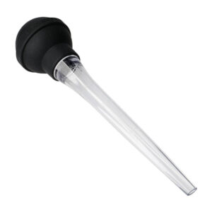 KitchenAid Silikon Bratenpinsel Schwarz 3''