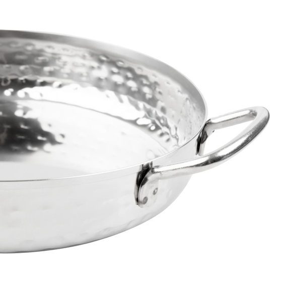 Olympia Tischpräsentation Handhabungsschale Edelstahl gehämmert 180mm 4 Olympia Tischpräsentation Handhabungsschale Edelstahl gehämmert 180mm