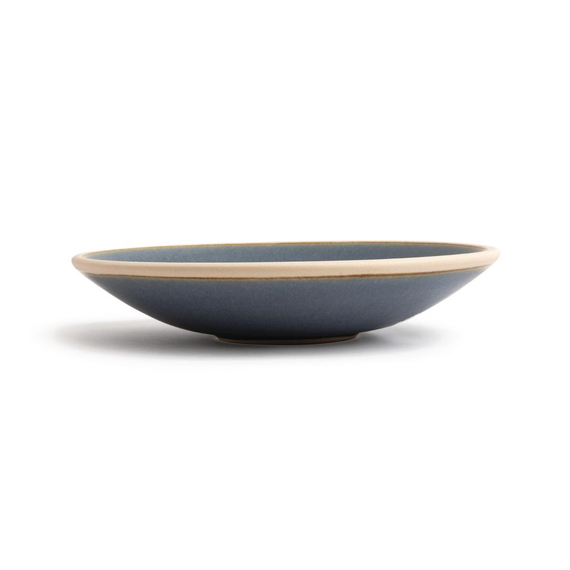 Olympia Canvas Flache konische Schale Blauer Granit 200mm (6 Stück) 3 Olympia Canvas Flache konische Schale Blauer Granit 200mm (6 Stück)