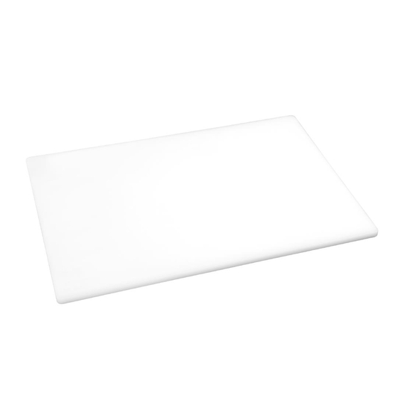 Hygiplas antibakterielles LDPE Schneidebrett weiß 450x300x10mm 5 Hygiplas antibakterielles LDPE Schneidebrett weiß 450x300x10mm