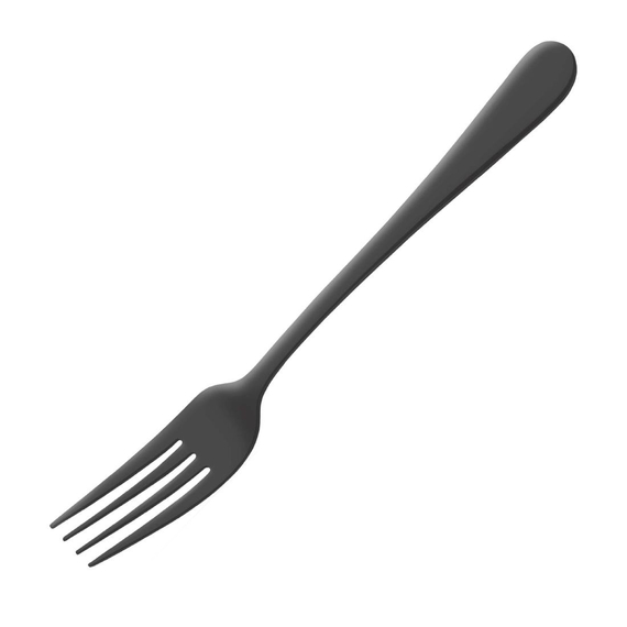Amefa Tischgabel Schwarz (12 Stück) 2 Amefa Tischgabel Schwarz (12 Stück)