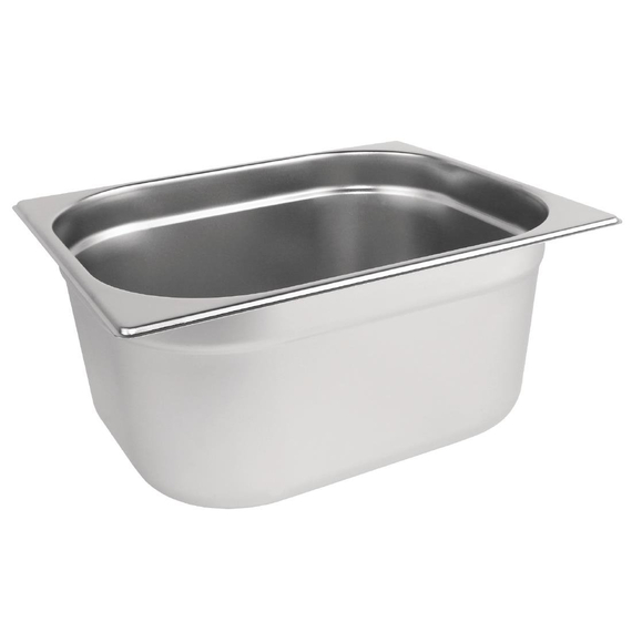 Vogue GN-Behälter Edelstahl 15cm GN1/2 2 Vogue GN-Behälter Edelstahl 15cm GN1/2