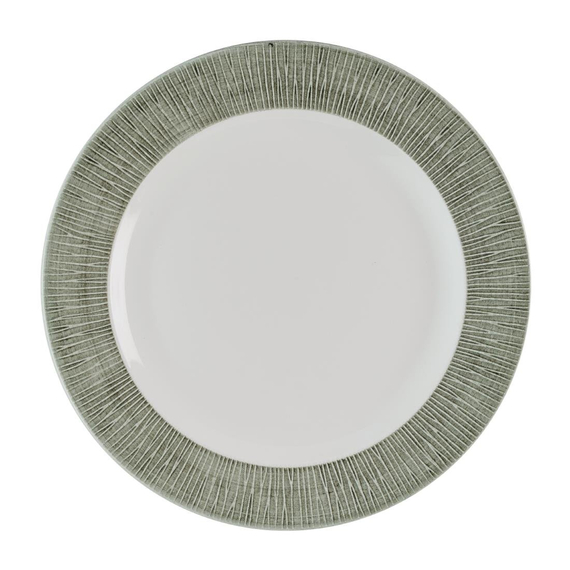 Churchill Bamboo Ceramic Spinwash Alpine Teller mit Fuß, 305 mm, (12 Stück) Churchill Bamboo Ceramic Spinwash Alpine Teller mit Fuß, 305 mm, (12 Stück)