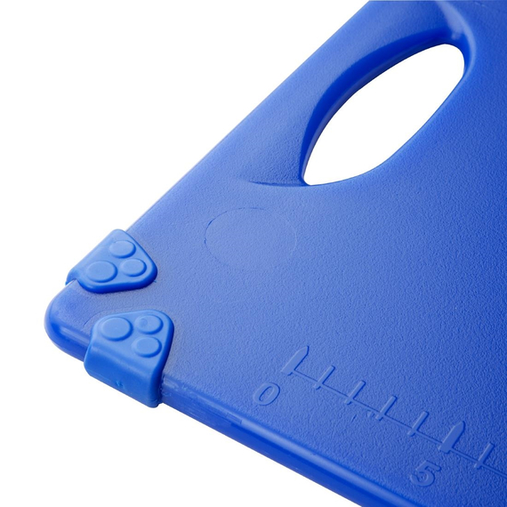 Hygiplas Commercial Grip Schneidebrett Blau 458x306mm 2 Hygiplas Commercial Grip Schneidebrett Blau 458x306mm