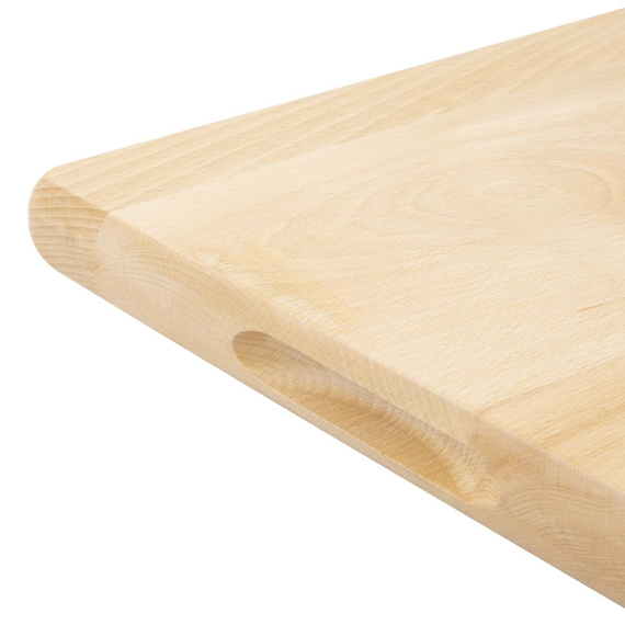 Vogue Schneidebrett Buche Medium 380x305x30mm 2 Vogue Schneidebrett Buche Medium 380x305x30mm