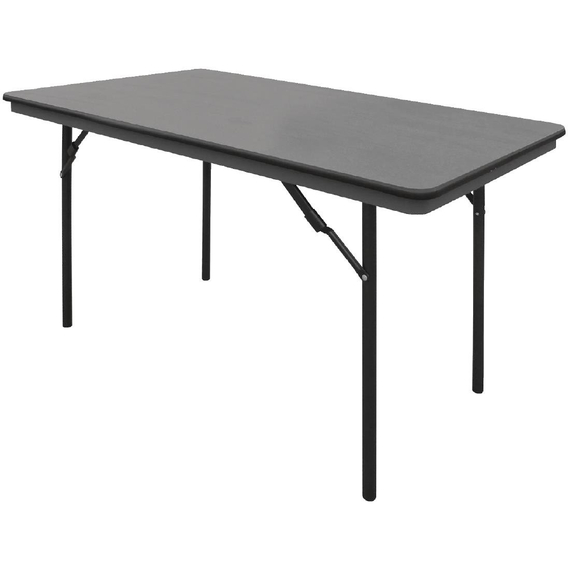Bolero rechteckiger Klapptisch grau 122cm 4 Bolero rechteckiger Klapptisch grau 122cm