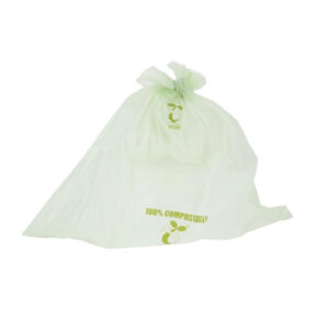 Jantex grüne kompostierbare Caddy-Beutel 10L (24 Stück)