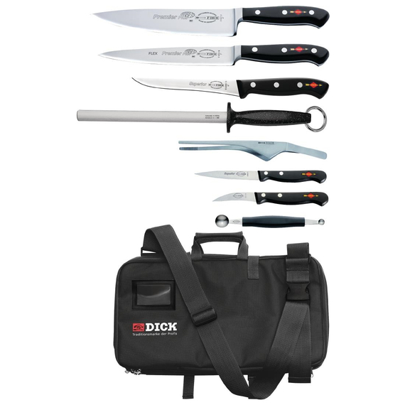 Dick 8-teiliges Messerset mit Tasche 7 Dick 8-teiliges Messerset mit Tasche