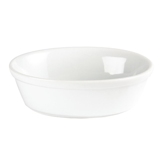 Olympia Whiteware ovale Auflaufformen 16,1cm (6 Stück) 3 Olympia Whiteware ovale Auflaufformen 16,1cm (6 Stück)