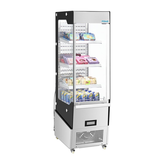 Polar G-Serie Slimline Mehrfachregal-Auslagekühlschrank Mit Tür Polar G-Serie Slimline Mehrfachregal-Auslagekühlschrank Mit Tür