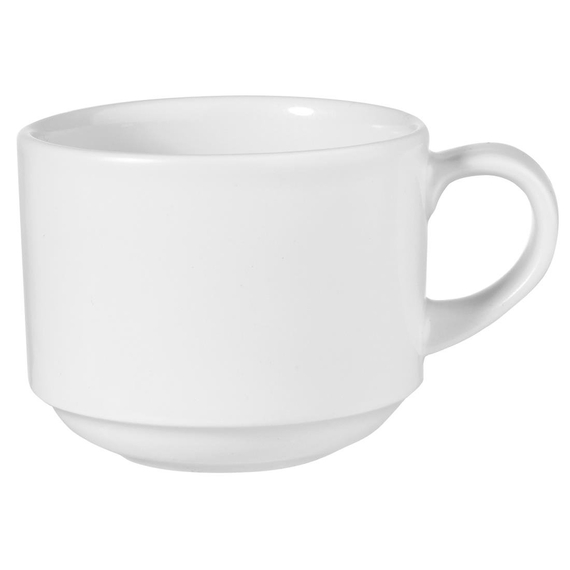 Churchill White Profile Stapelbecher, 237 ml, Karton mit (12 Stück) Churchill White Profile Stapelbecher, 237 ml, Karton mit (12 Stück)