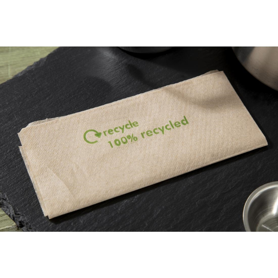 Recycelte Bio-Servietten 1-lagig (6000 Stück) 4 Recycelte Bio-Servietten 1-lagig (6000 Stück)