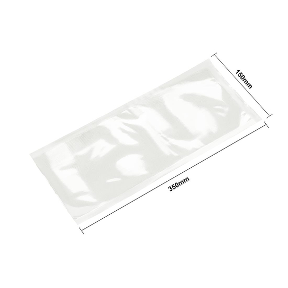 Vogue Kompostierbare Geprägte Vakuumierbeutel 150x350mm (50 Stück) 3 Vogue Kompostierbare Geprägte Vakuumierbeutel 150x350mm (50 Stück)