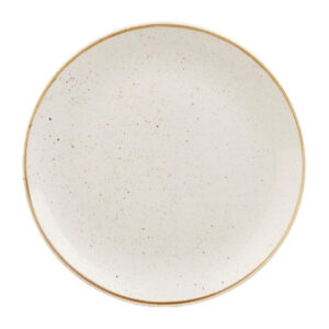 Churchill Stonecast Barley White Coupé-Teller, 228 mm, (12 Stück)