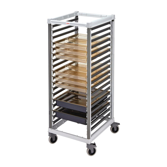 Cambro GN 2/1 Regalwagen 36 Etagen 4 Cambro GN 2/1 Regalwagen 36 Etagen