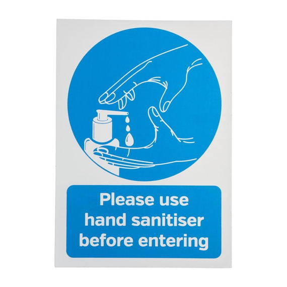 Bitte verwenden Sie Händedesinfektionsmittel, bevor Sie das selbstklebende Schild A4 eingeben 4 Bitte verwenden Sie Händedesinfektionsmittel, bevor Sie das selbstklebende Schild A4 eingeben