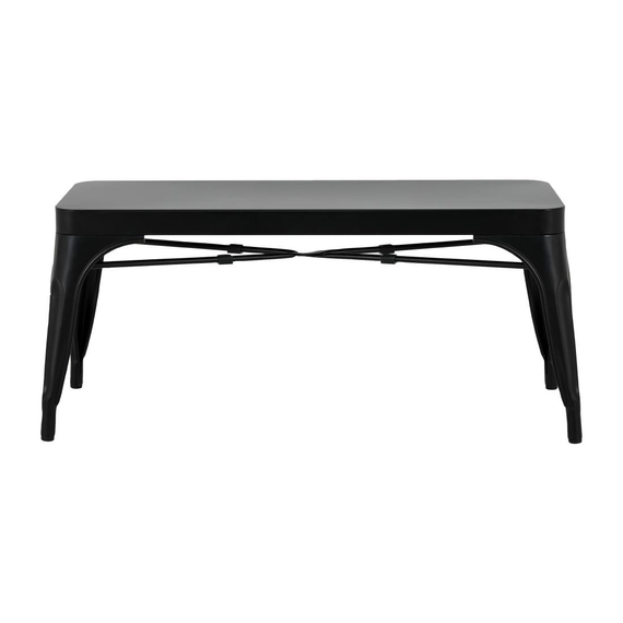 Bolero Bistro Metallbänke Schwarz 1000mm (2 Stück) Bolero Bistro Metallbänke Schwarz 1000mm (2 Stück)