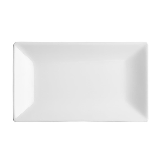 Olympia Whiteware rechteckige Servierteller 25 x 15cm (4 Stück) Olympia Whiteware rechteckige Servierteller 25 x 15cm (4 Stück)