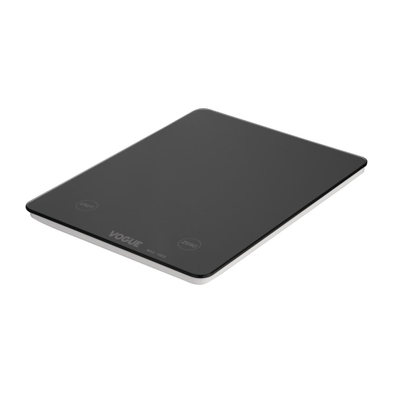 Vogue Digitalwaage Schwarz Rechteckig 10kg Vogue Digitalwaage Schwarz Rechteckig 10kg