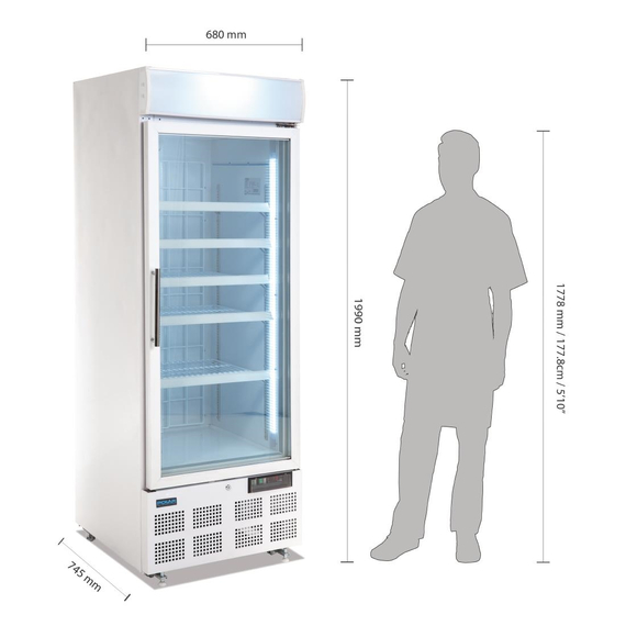 Polar Serie G Display Gefrierschrank 412 Liter 4 Polar Serie G Display Gefrierschrank 412 Liter
