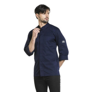 Chaud Devant Salerno Herren Kochjacke blau Größe M