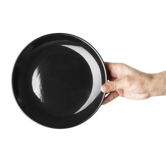 Olympia Cafe Coupe Teller Schwarz - 200mm 8" (12 Stück) 5 Olympia Cafe Coupe Teller Schwarz - 200mm 8" (12 Stück)