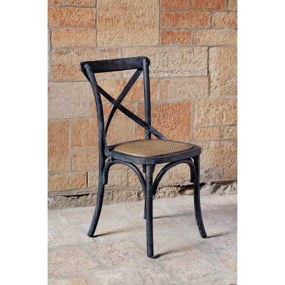 Bolero Esszimmerstühle Birkenholz gewaschenes Schwarz (2 Stück) 1 Bolero Esszimmerstühle Birkenholz gewaschenes Schwarz (2 Stück)
