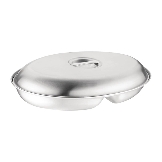 Olympia ovale Servierschale für Gemüse 2 Abteile 30 x 20,8cm Olympia ovale Servierschale für Gemüse 2 Abteile 30 x 20,8cm
