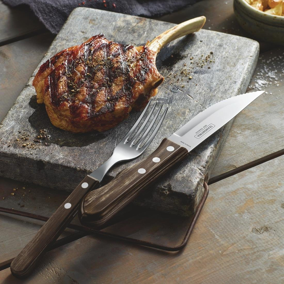Tramontina Jumbo Steakmesser (4 Stück) 1 Tramontina Jumbo Steakmesser (4 Stück)