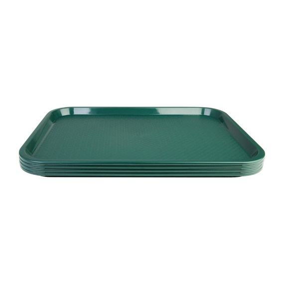 Olympia Kristallon Fast-Food-Tablett grün 41,5 x 30,5cm 3 Olympia Kristallon Fast-Food-Tablett grün 41,5 x 30,5cm