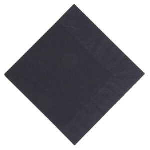 Duni Kompostierbare Lunchservietten schwarz 33cm (1000 Stück)